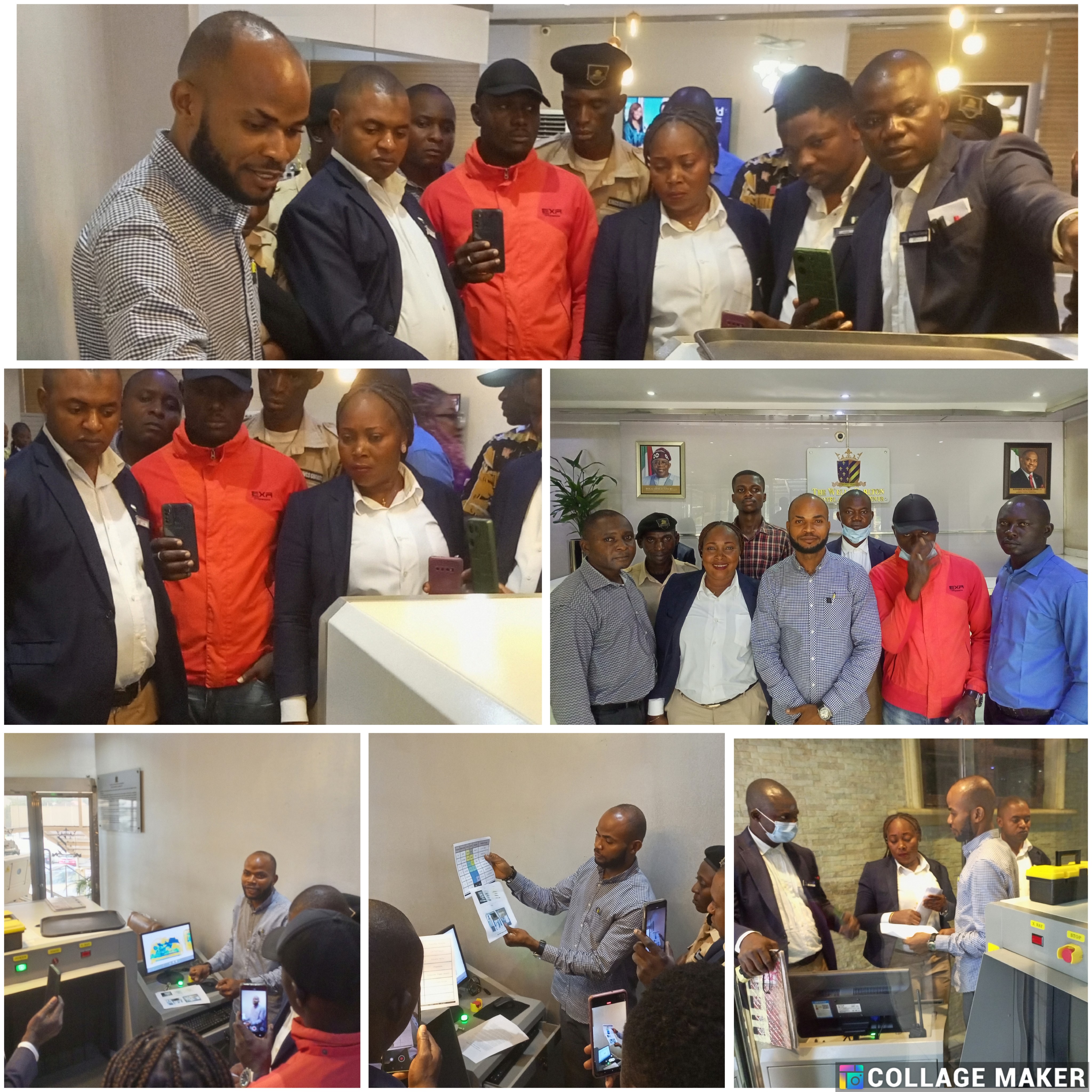 Installation of Baggage Scanner System and training